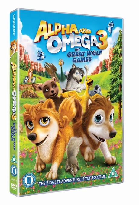 Alpha and Omega 3 – The Great Wolf Games DVD review