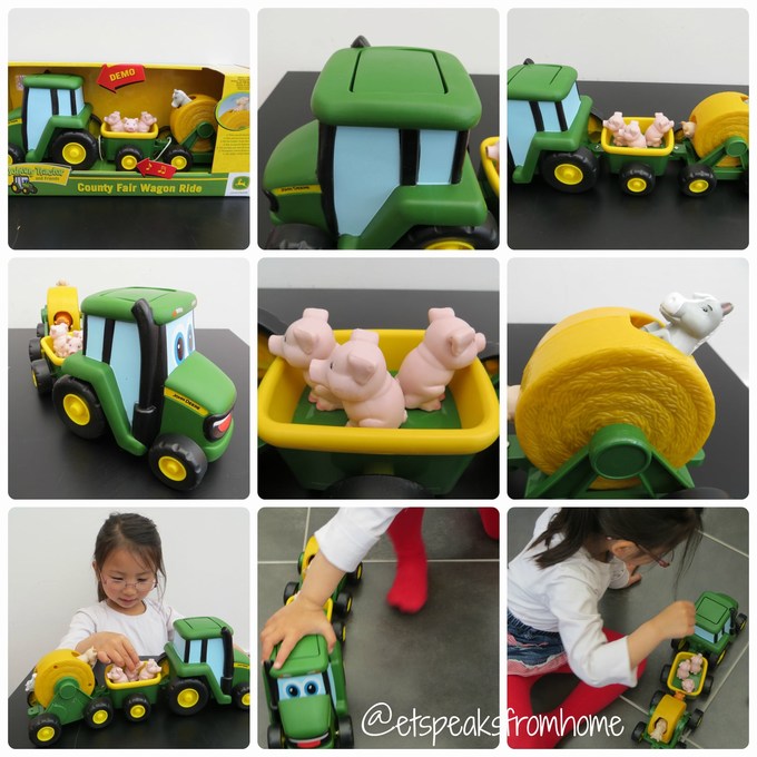 TOMY Johnny Tractors and Friends County Fair Wagon Ride