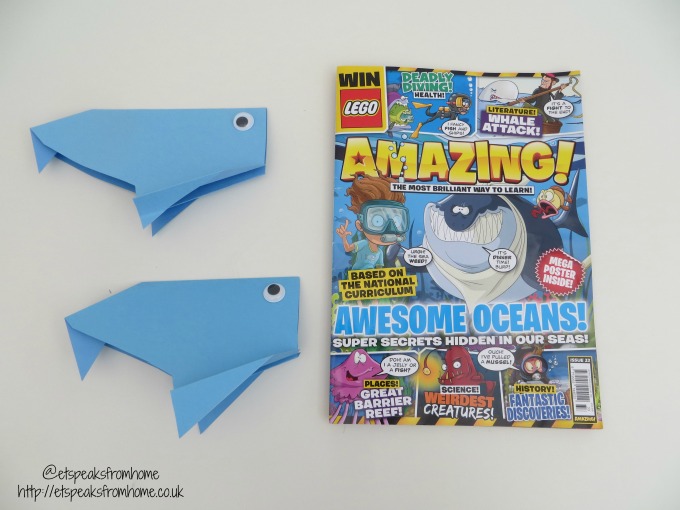 paper whale craft - amazing magazine