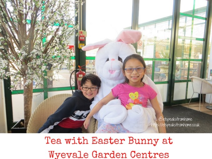 Tea with Easter Bunny at Wyevale Garden Centres