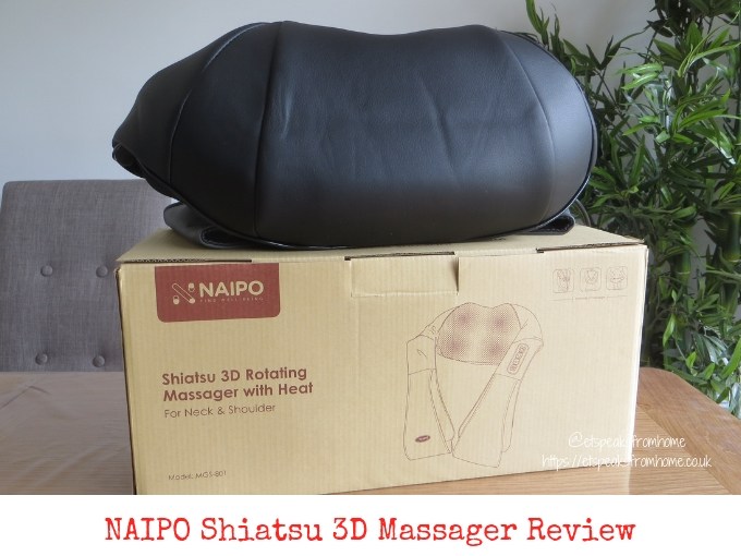 naipo shiatsu 3D Massager review