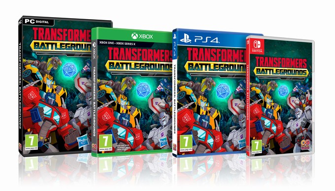 Transformers Battlegrounds game console