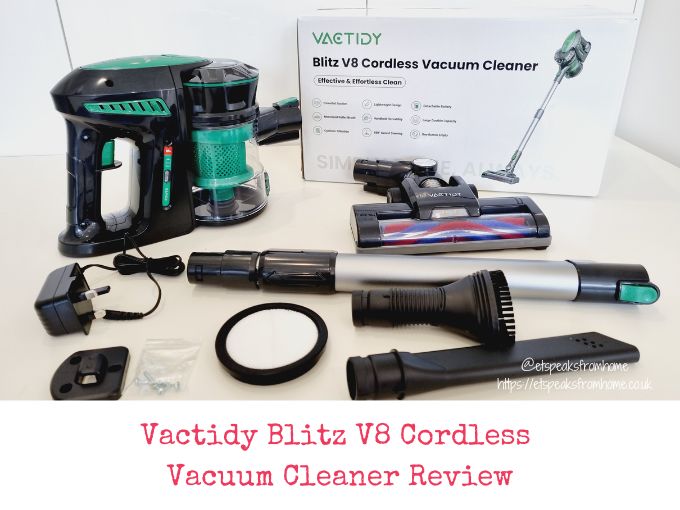 Vactidy Blitz V8 Cordless Vacuum Cleaner Review