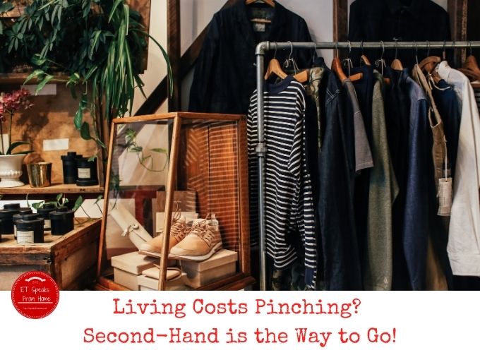 Living Costs Pinching Second-Hand is the Way to Go!