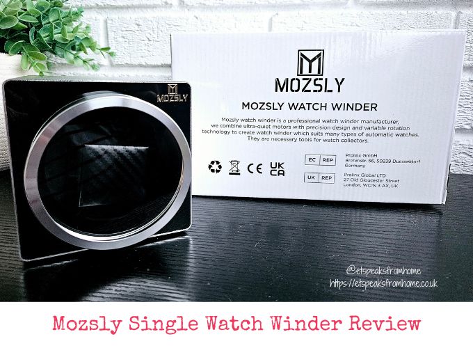 mozsly single watch winder review