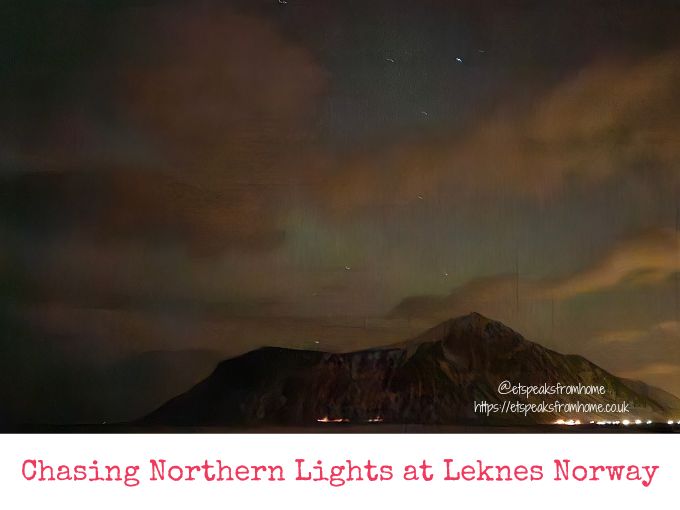 Chasing Northern Lights at Leknes Norway