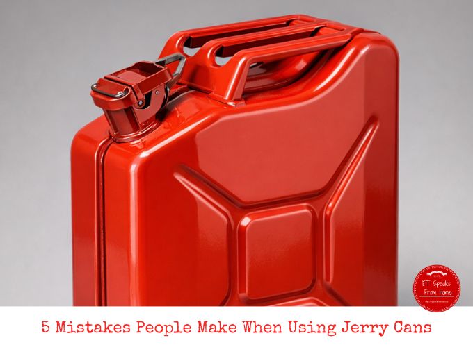 5 Mistakes People Make When Using Jerry Cans