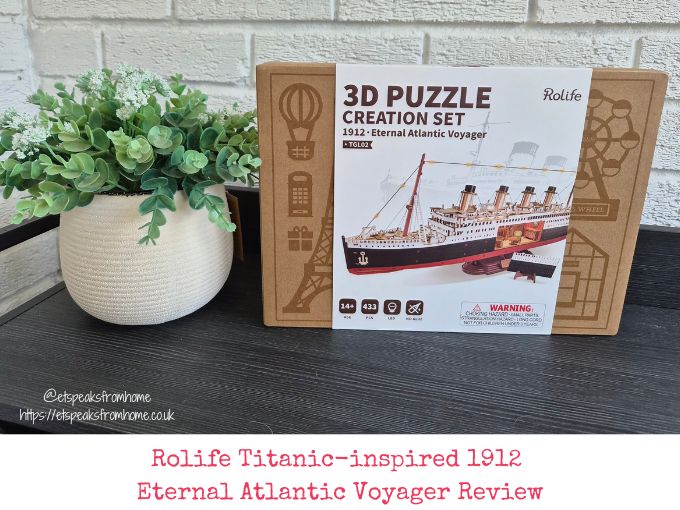 Rolife Titanic-inspired 1912 Eternal Atlantic Voyager Review 3d wooden puzzle