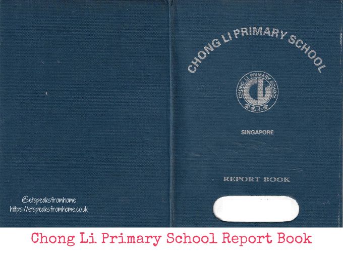 chong li primary school report book
