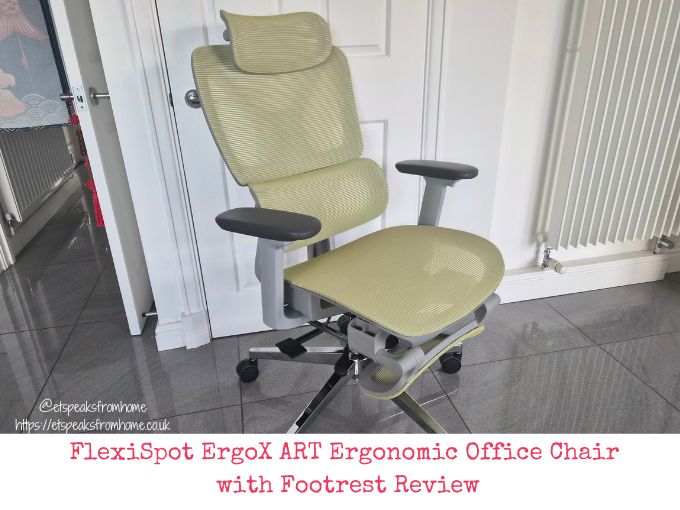 FlexiSpot ErgoX ART Ergonomic Office Chair with Footrest Review